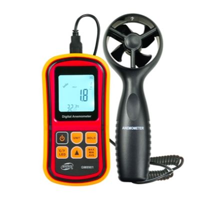 0.2C 9V एयर तापमान एयर वेग एनीमोमीटर